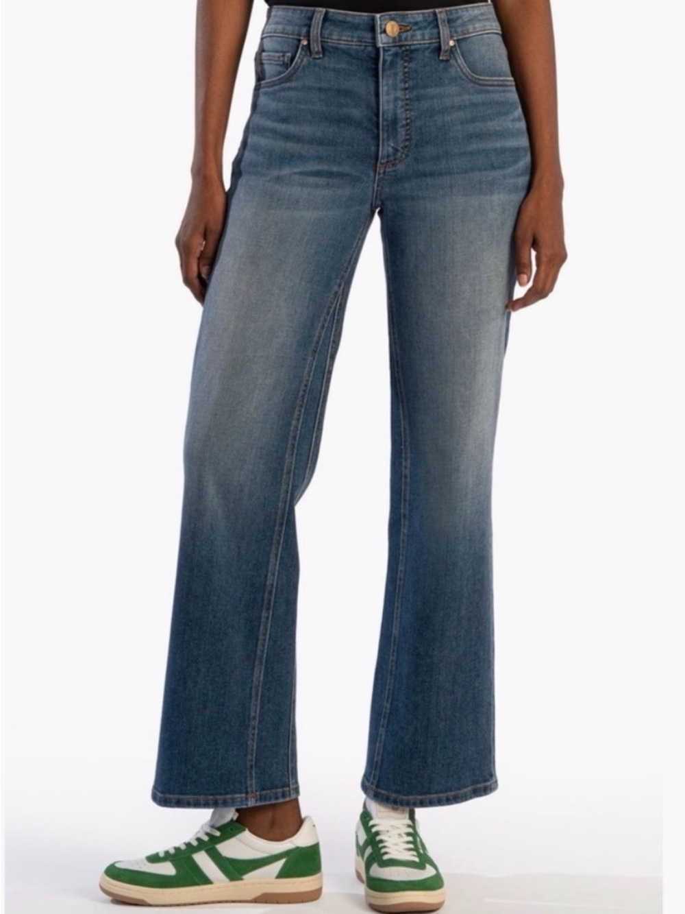 Kut from the Kloth Kelsey Fab Ab Ankle Flare high rise